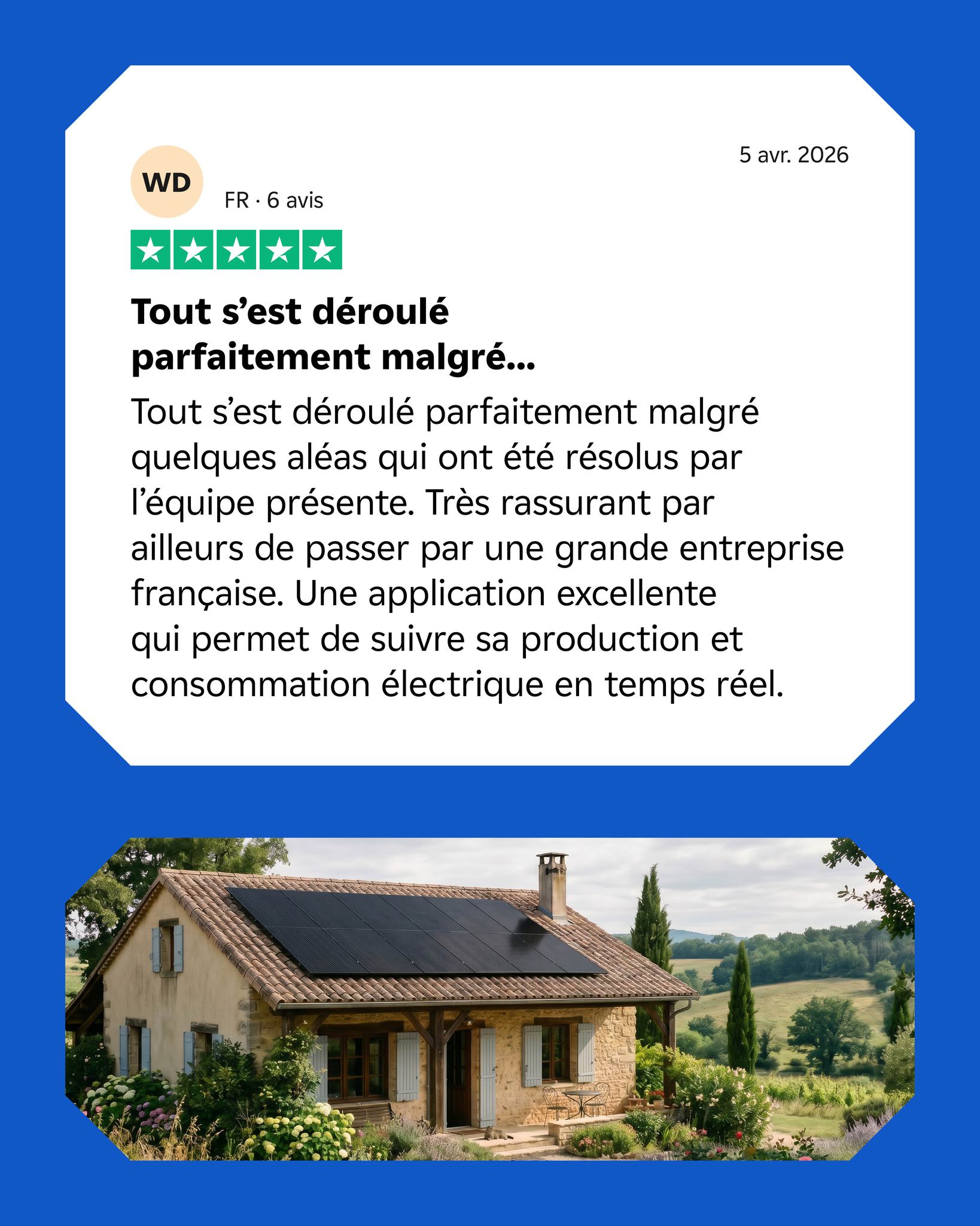 EDF solutions solaires Facebook ad