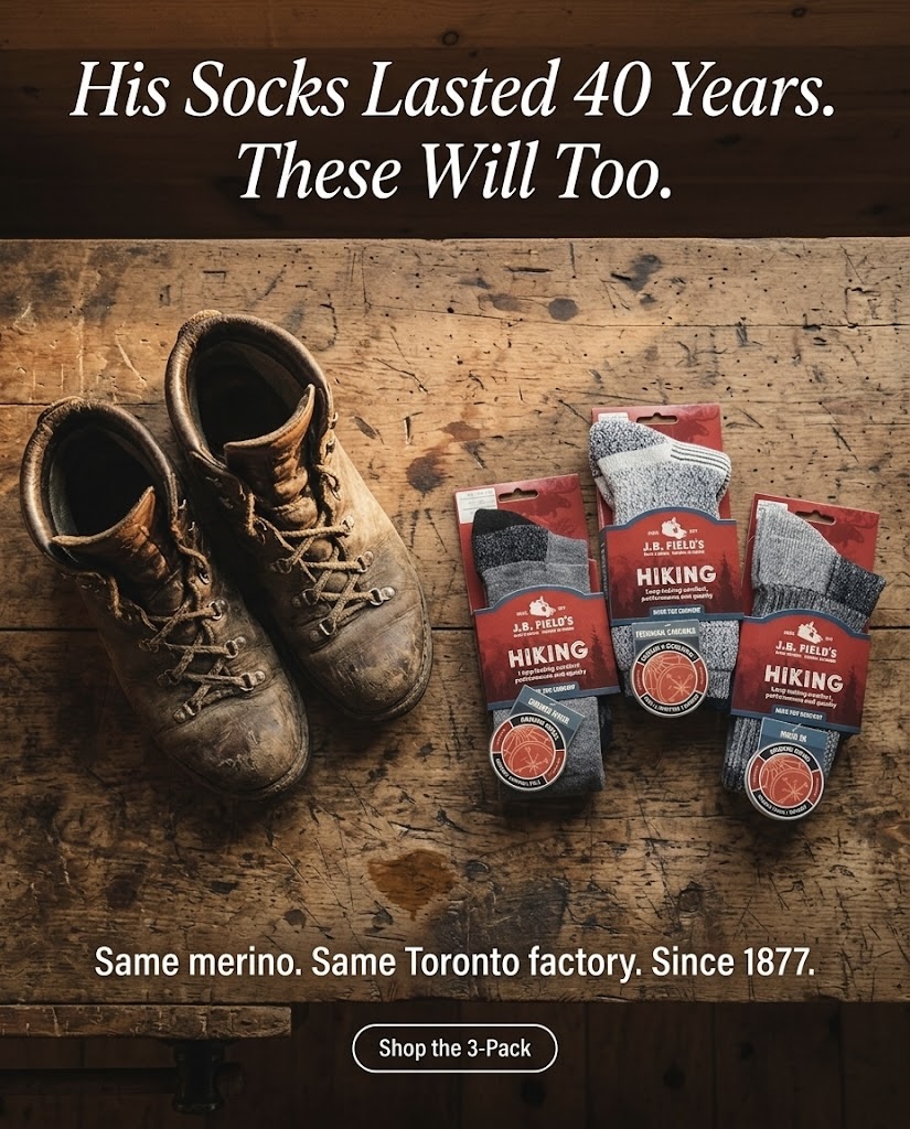 The Great Canadian Sox Shop Facebook ad