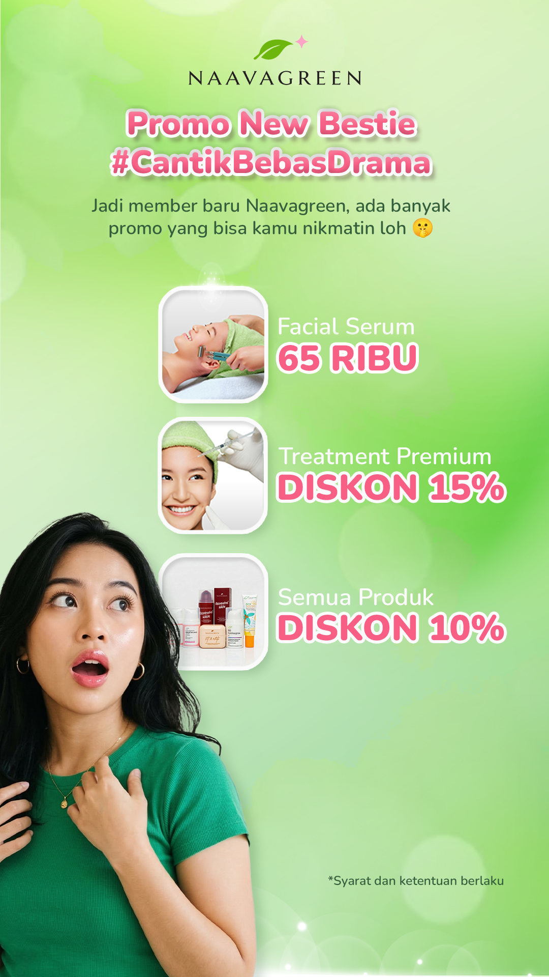 Naavagreen Natural Skincare Facebook ad