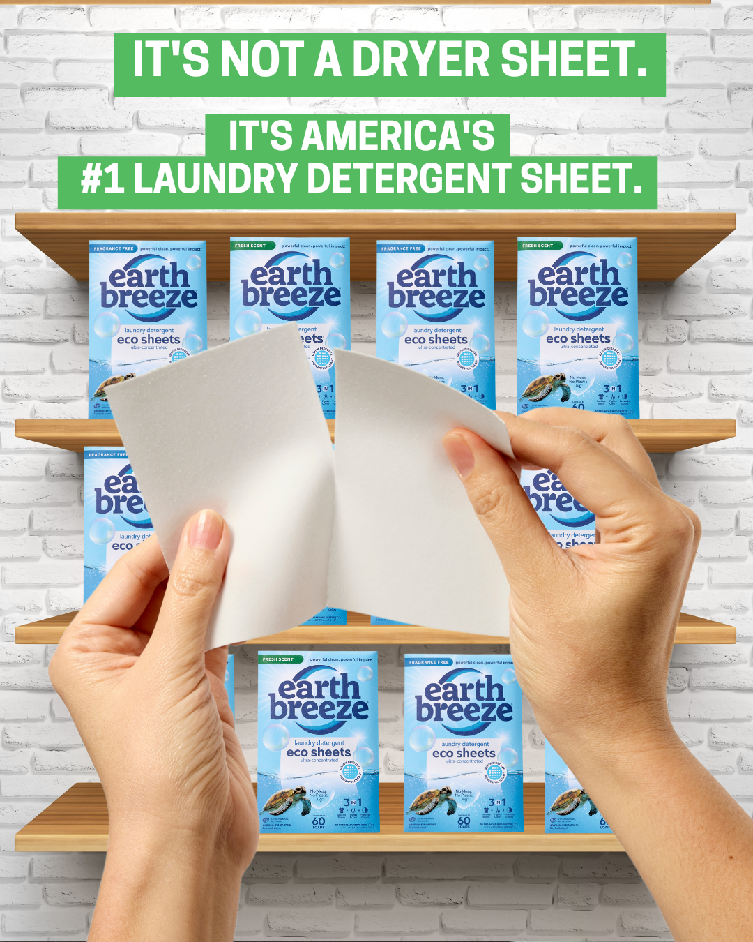 Earth Breeze Facebook ad