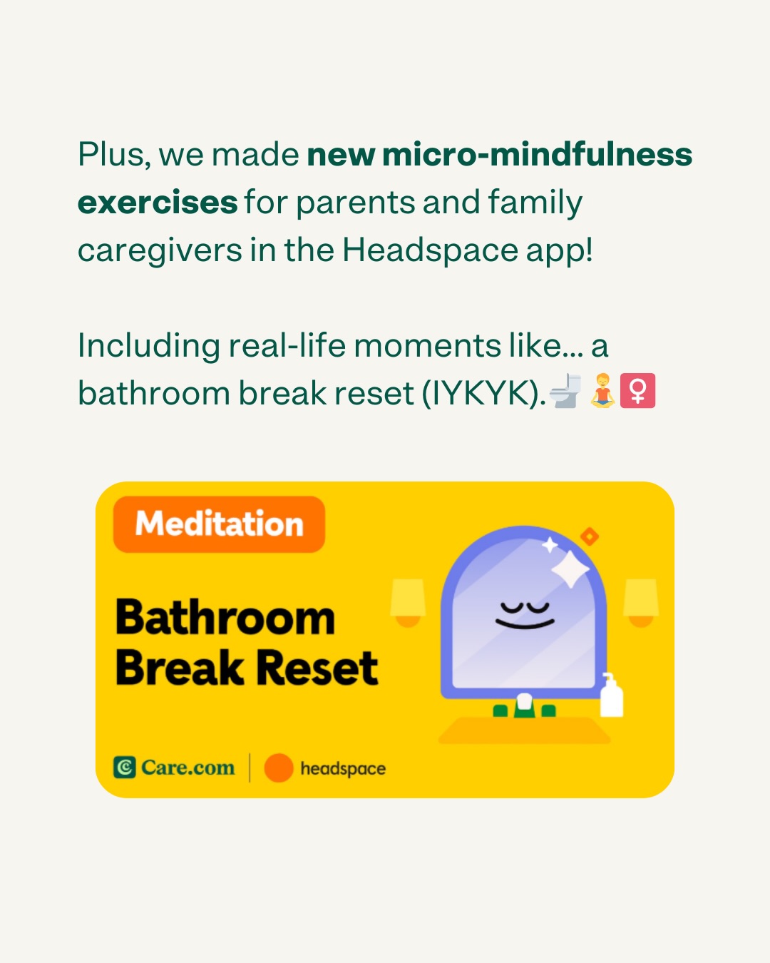 Care.com Facebook ad