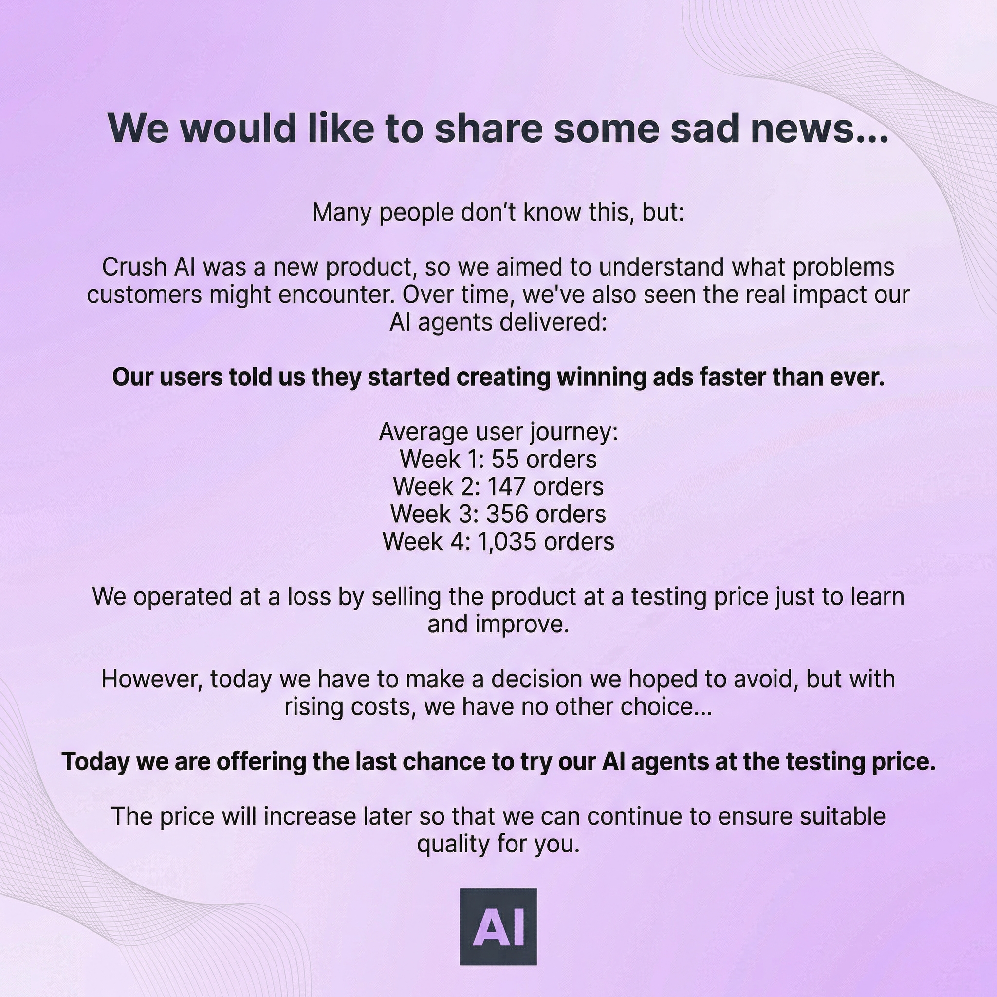Mike Johnson - AI Marketing Facebook ad