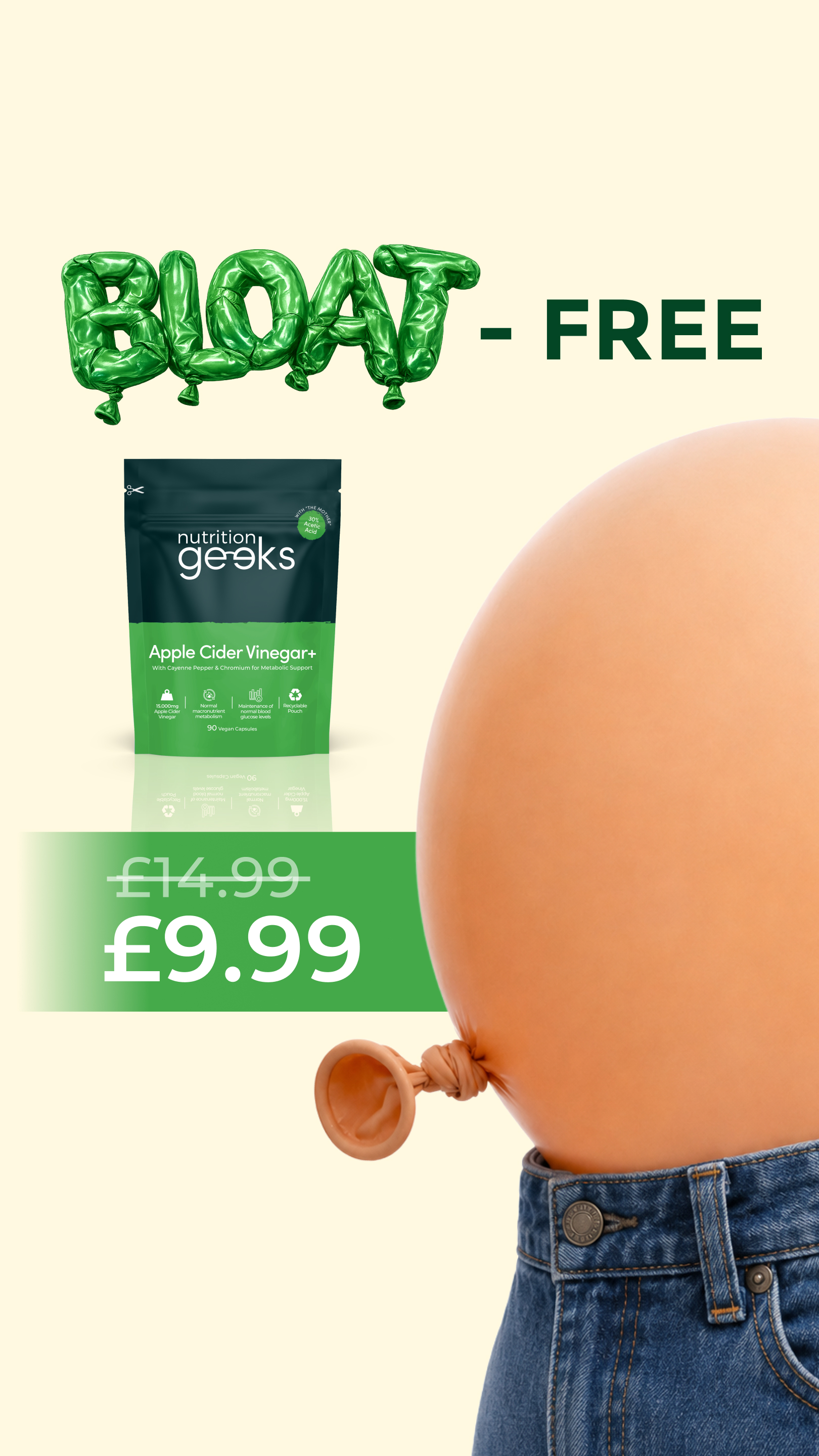 Nutrition Geeks Facebook ad