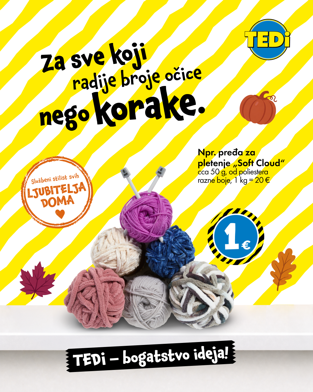 TEDi Hrvatska Facebook ad: Istaknuto: TEDi