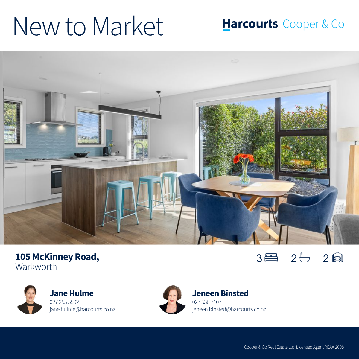 Harcourts Cooper & Co Real Estate Facebook ad