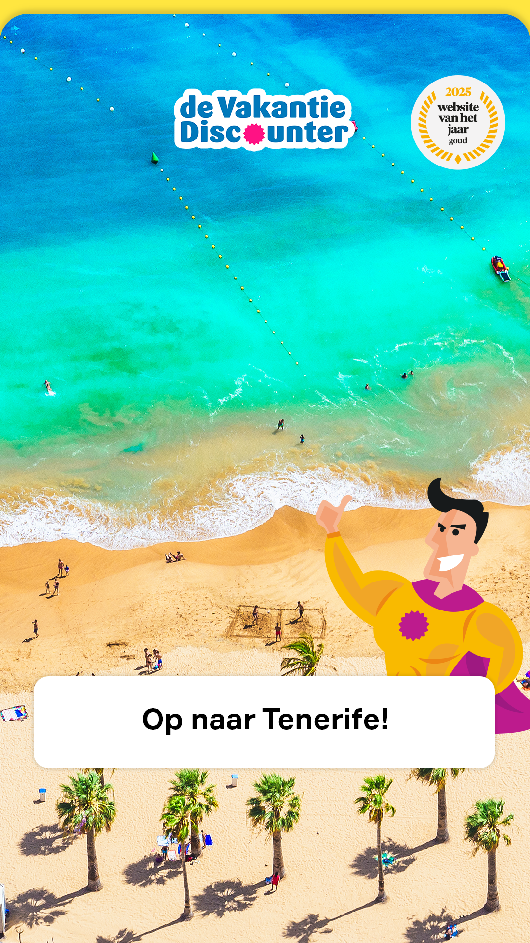 de VakantieDiscounter Facebook ad