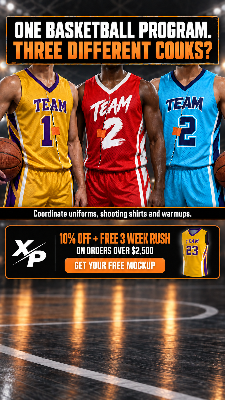 XPA Gear Facebook ad: Is the gear order running you?