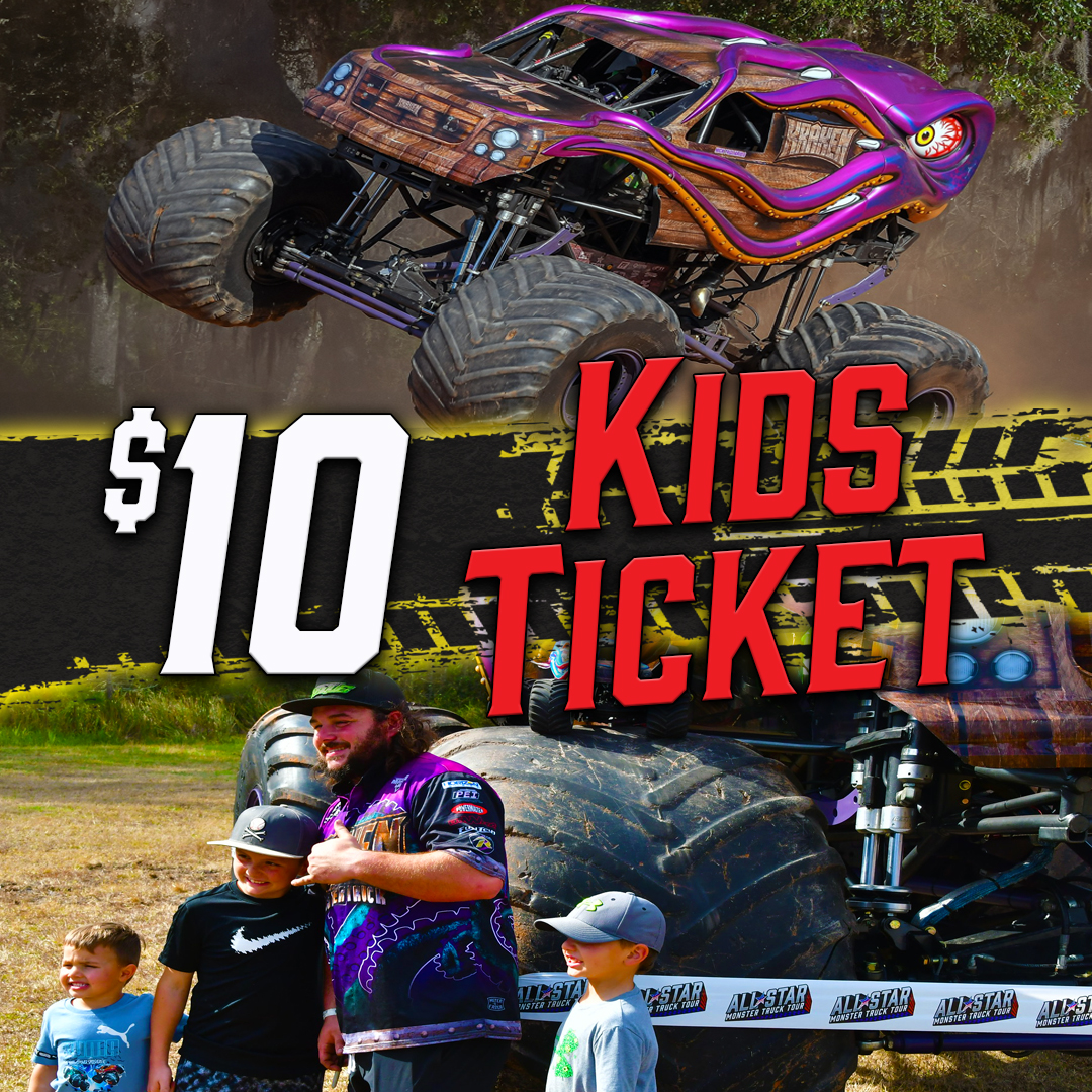 All Star Monster Truck Tour Facebook ad
