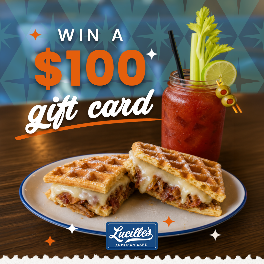 Lucille's American Cafe - Winter Haven Facebook ad: Win A $100 Cafe Gift Card!