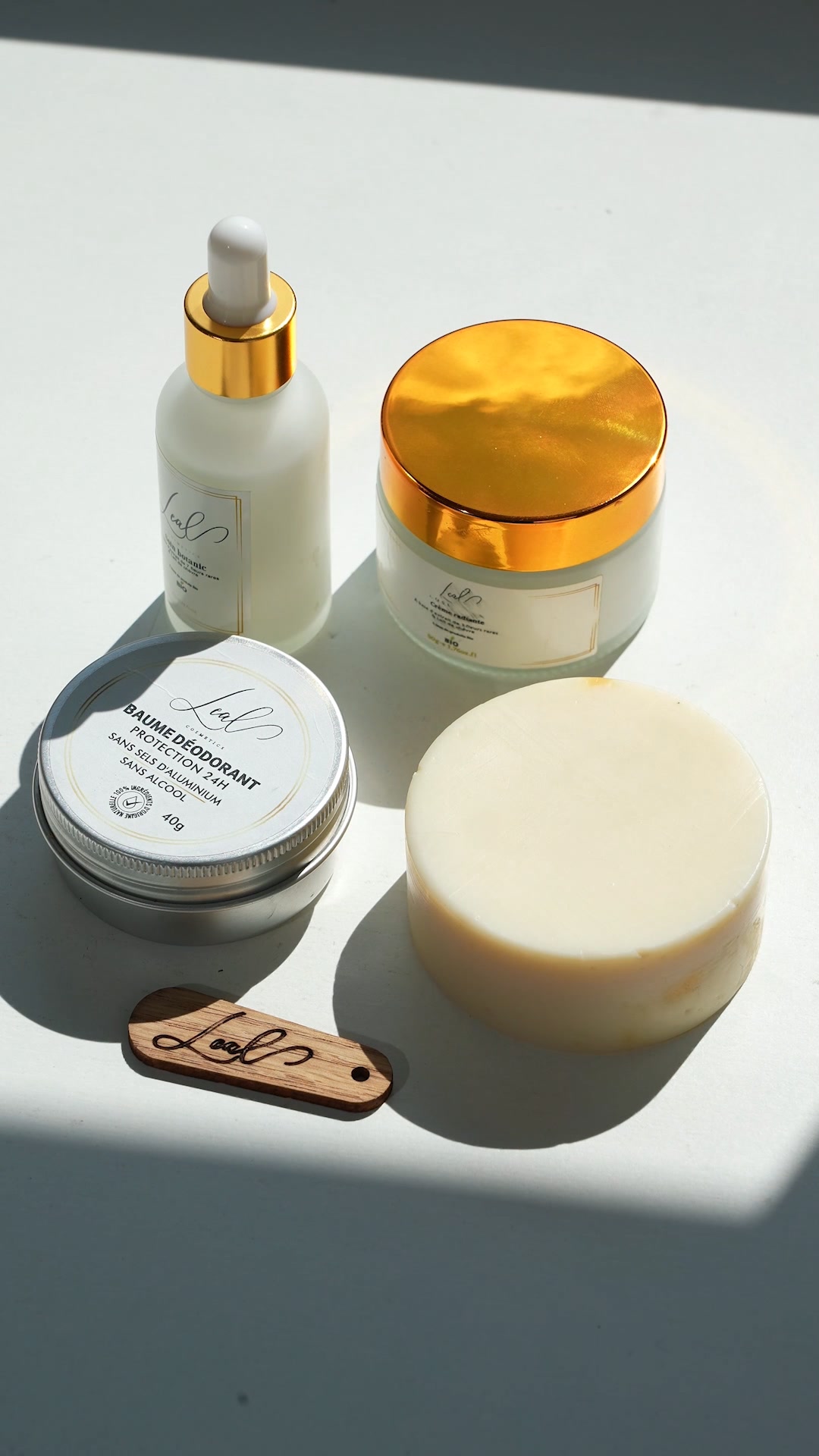 Cosmetics Leal Facebook ad: Offre Beauté Naturelle - Jusqu’à -45%!