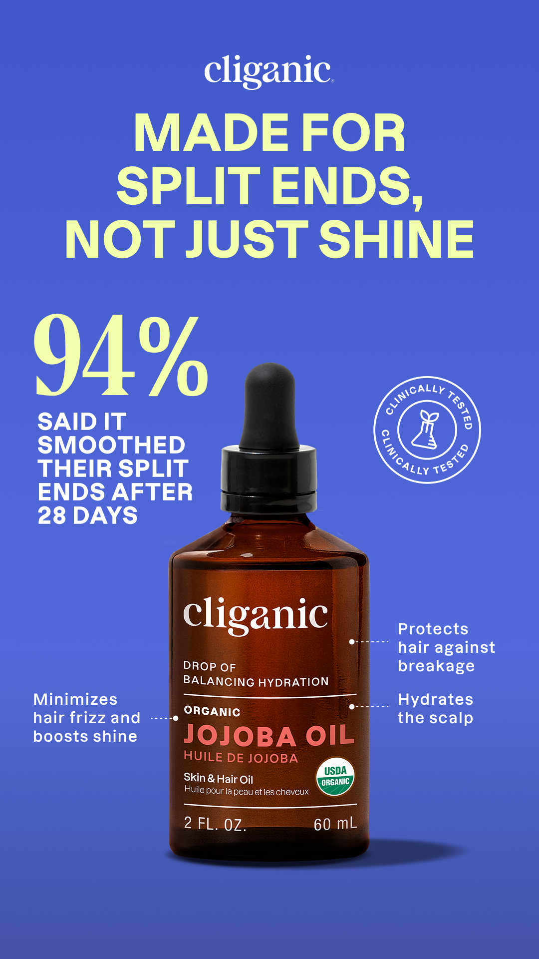 Cliganic Facebook ad
