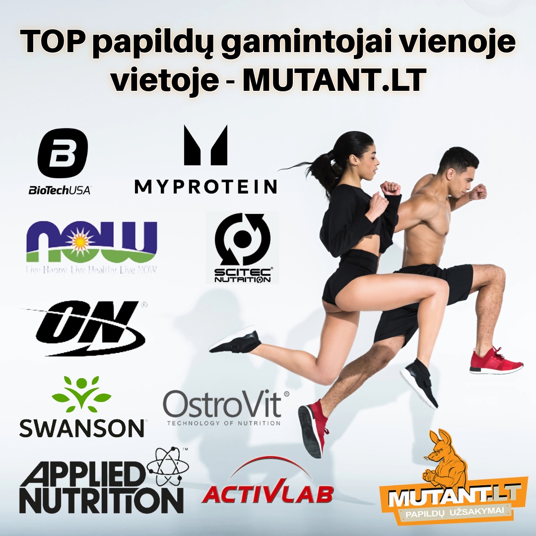 Maisto papildų sportui užsakymai Facebook ad: TOP gamintojai vienoje vietoje