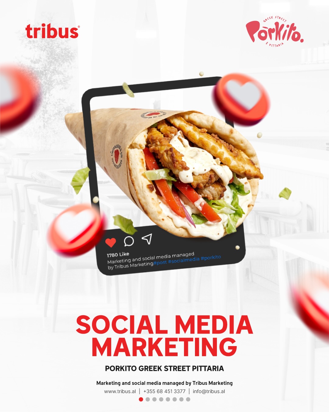 Tribus Marketing Facebook ad: Nëse gjatë këtyre muajve keni pyetur veten se…
