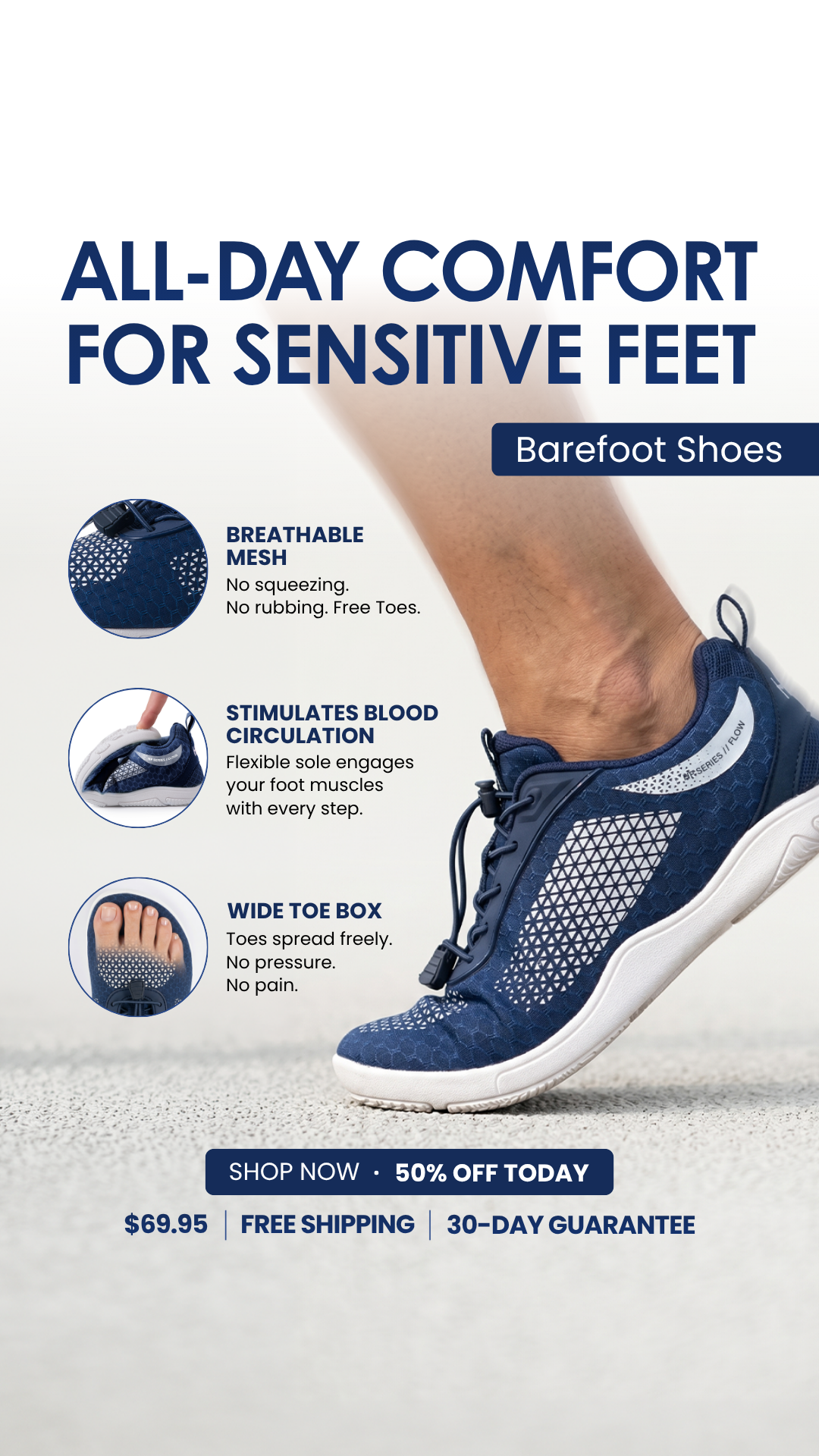HIKE Footwear Facebook ad