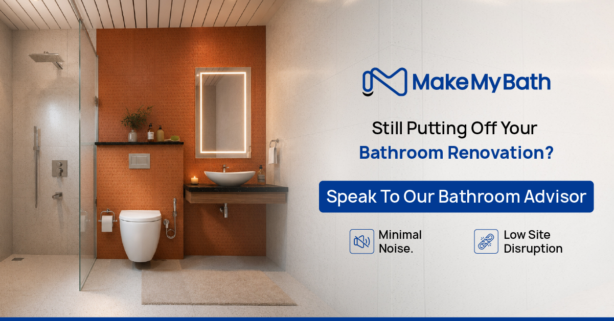 Makemybath Facebook ad: Book A FREE Site Visit