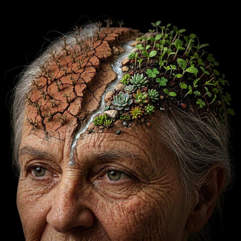 Wellness & Women Facebook ad: Your hair loss isn't aging. It's WORSE.