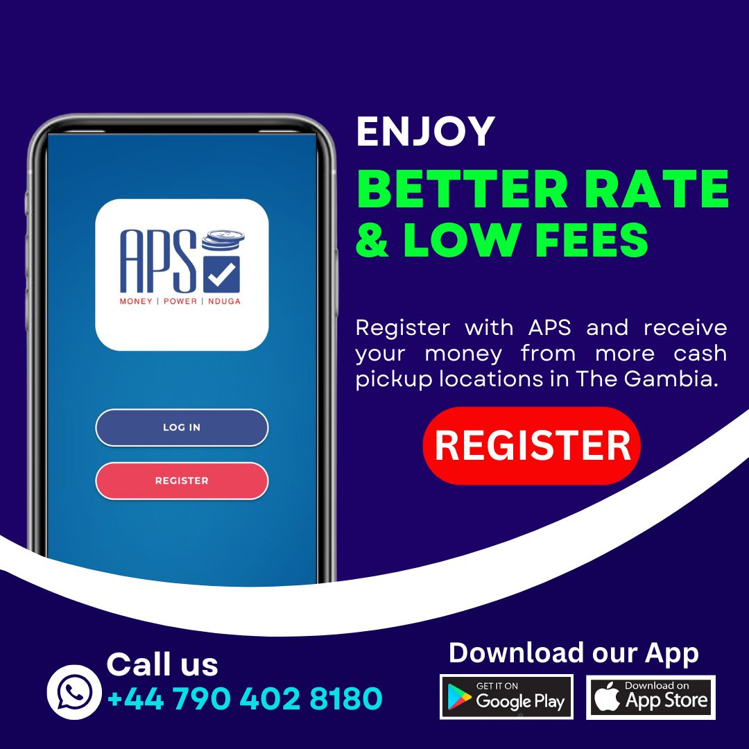 APS International Ltd Facebook ad: Send Money Instantly.