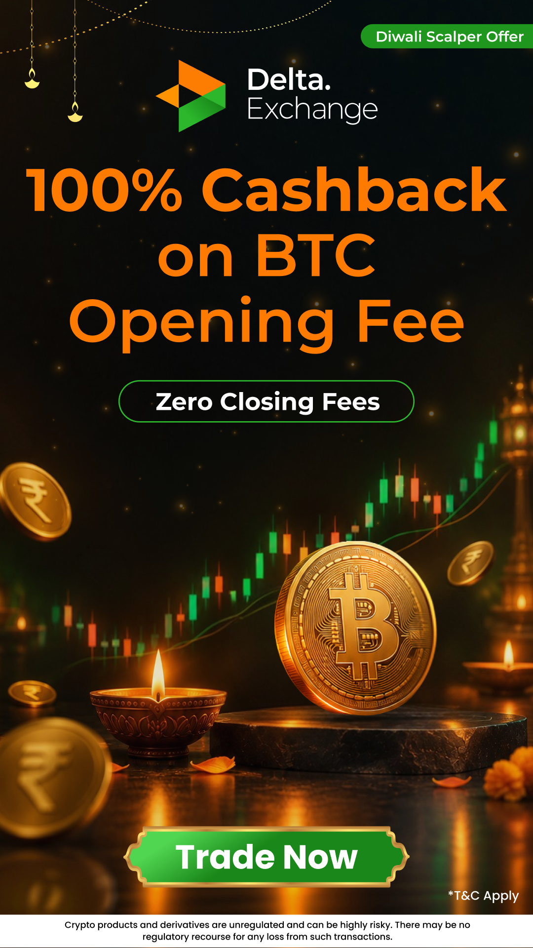 Delta Exchange Facebook ad: Download Delta Exchange App | Crypto Trading App for India
