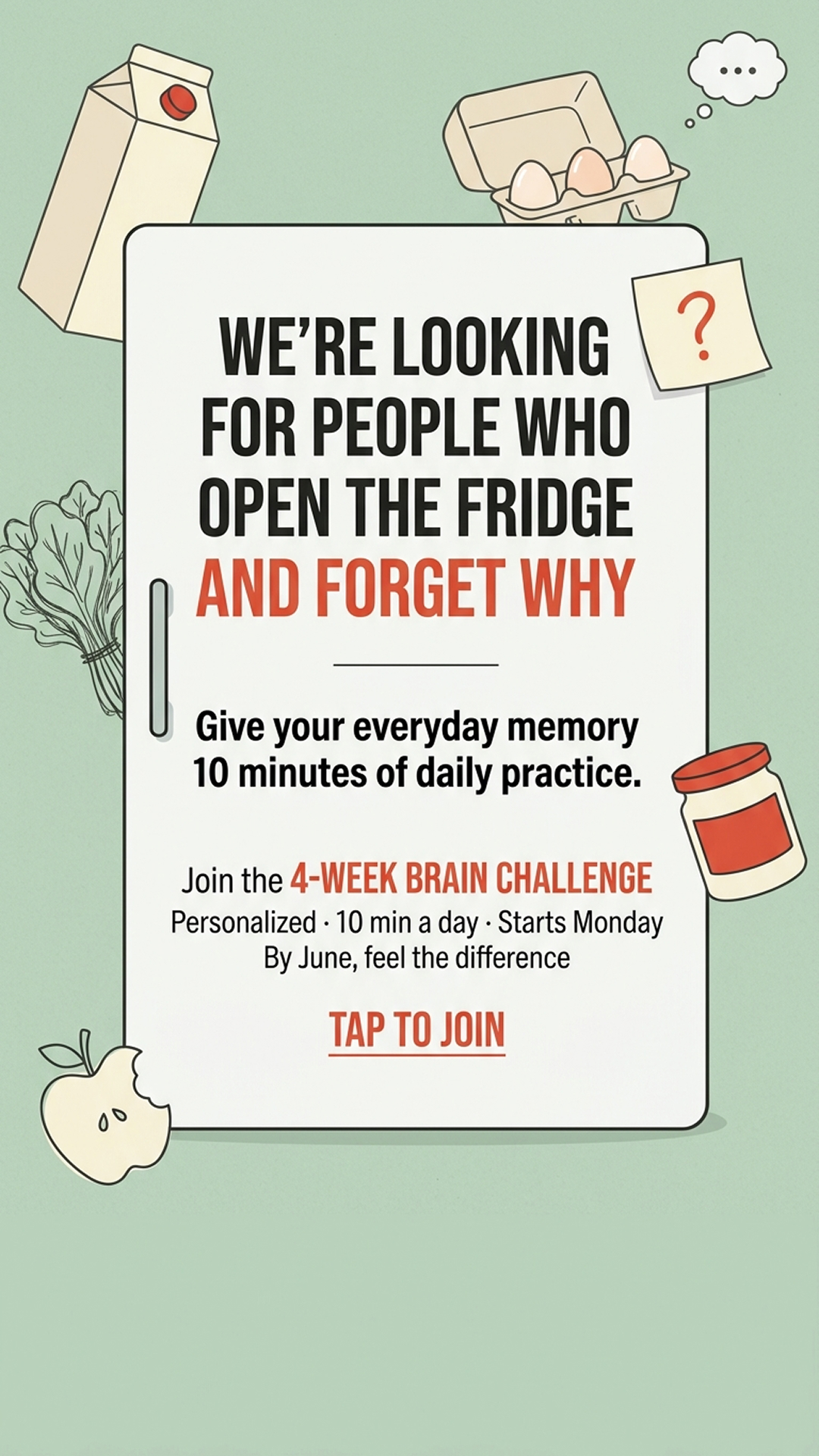 Impulse: Brain Training & Self-Discovery Facebook ad