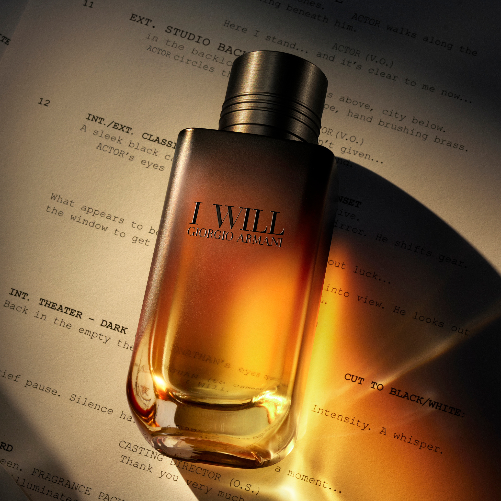 Armani beauty Facebook ad: I WILL: NAUJASIS AROMATAS