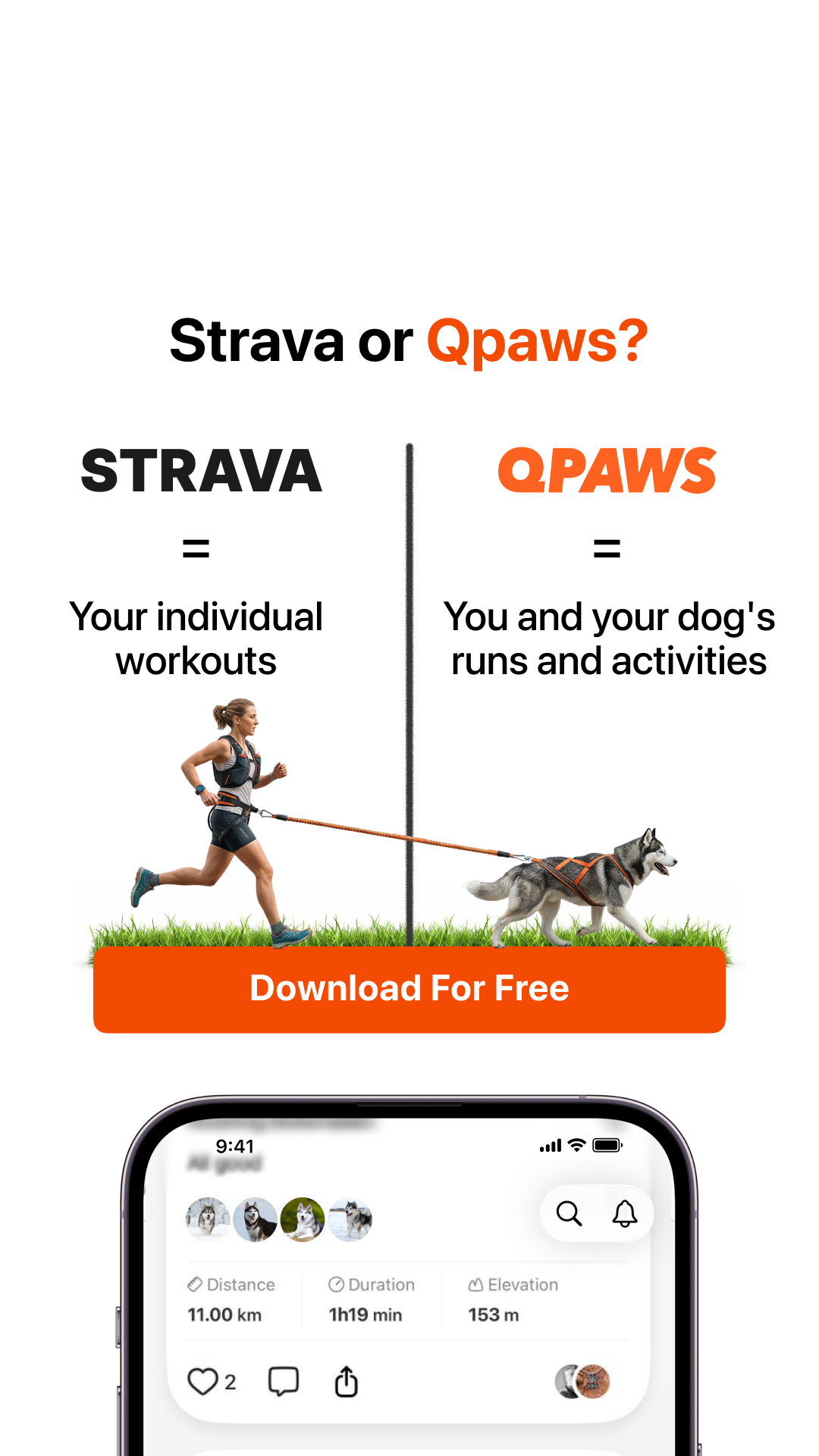 QPAWS Facebook ad