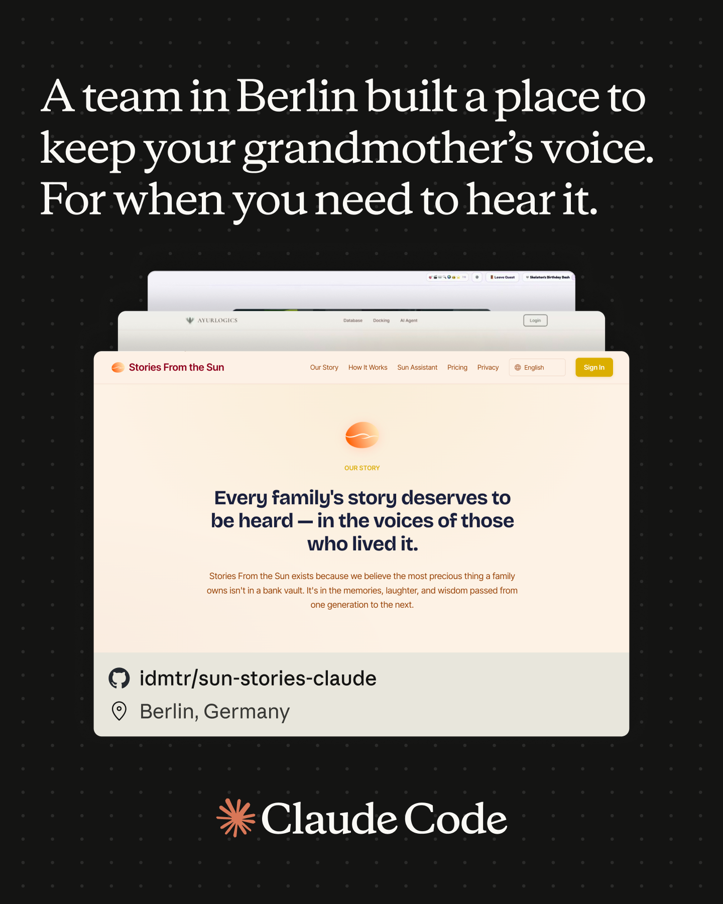 Claude Facebook ad