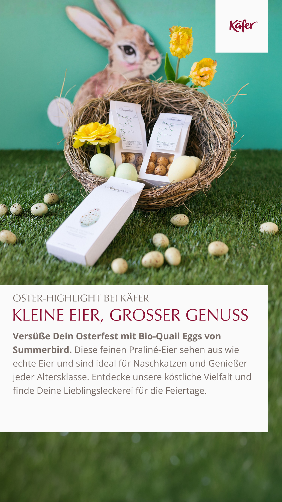 Feinkost Käfer Facebook ad from Mar 10, 2026