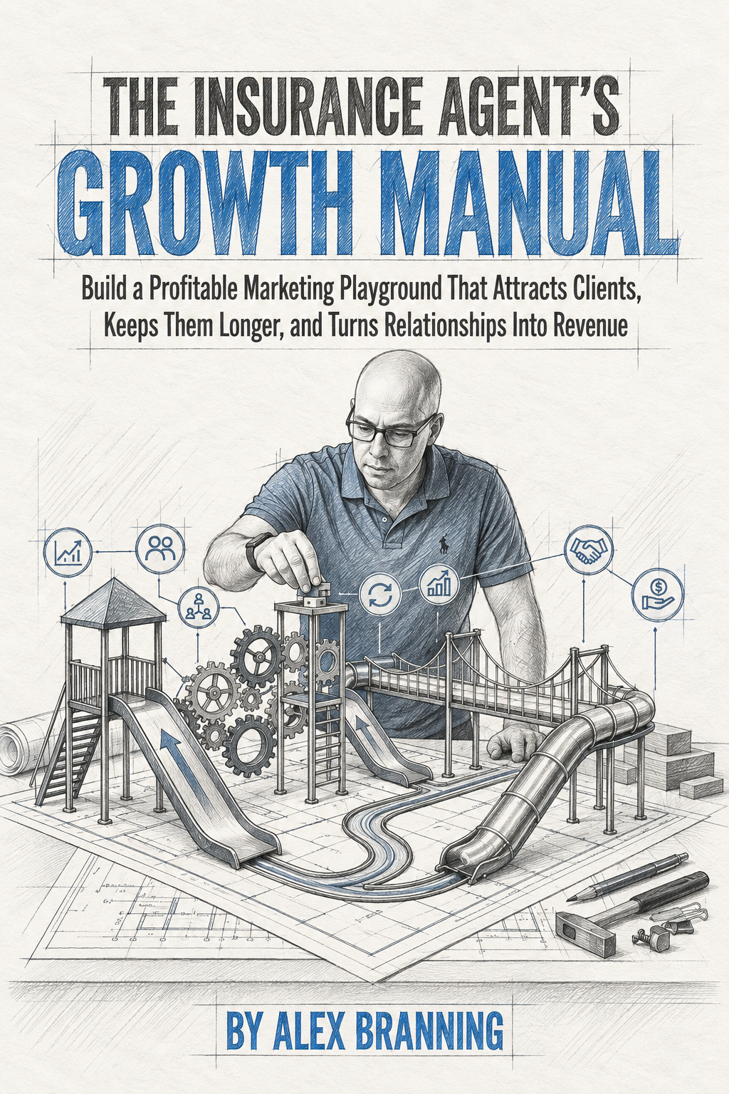 Agent CRM: AI-Powered Sales+Marketing Software Facebook ad: The Insurance Agent's Growth Manual, FREE