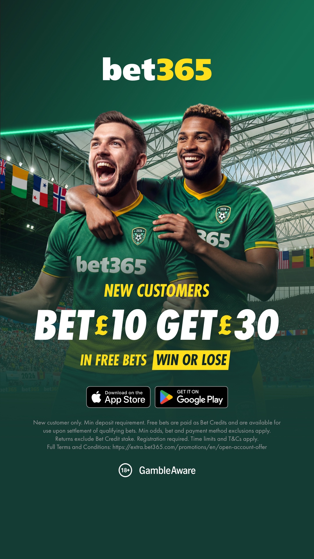bet365 Facebook ad