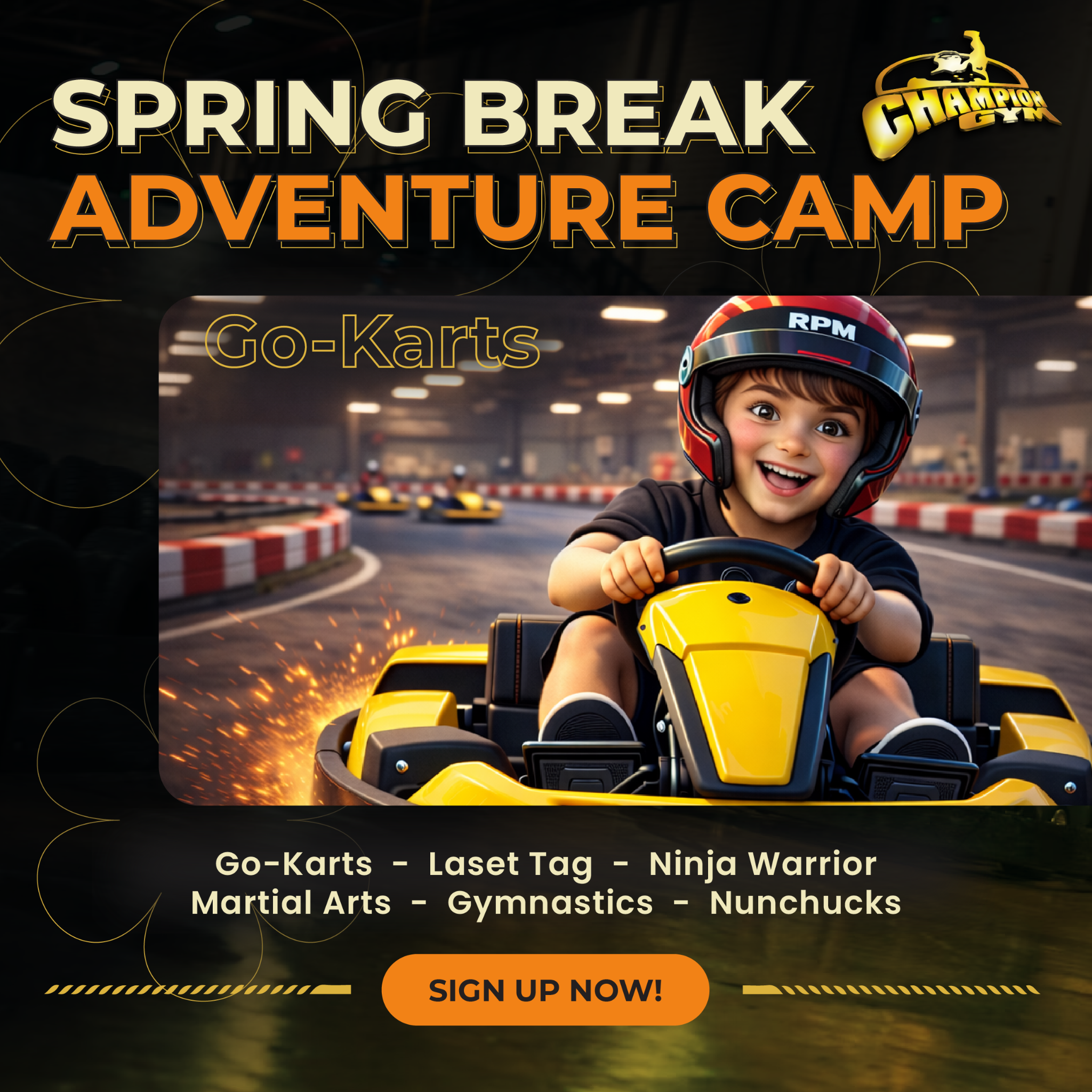 Champion Gym Facebook ad