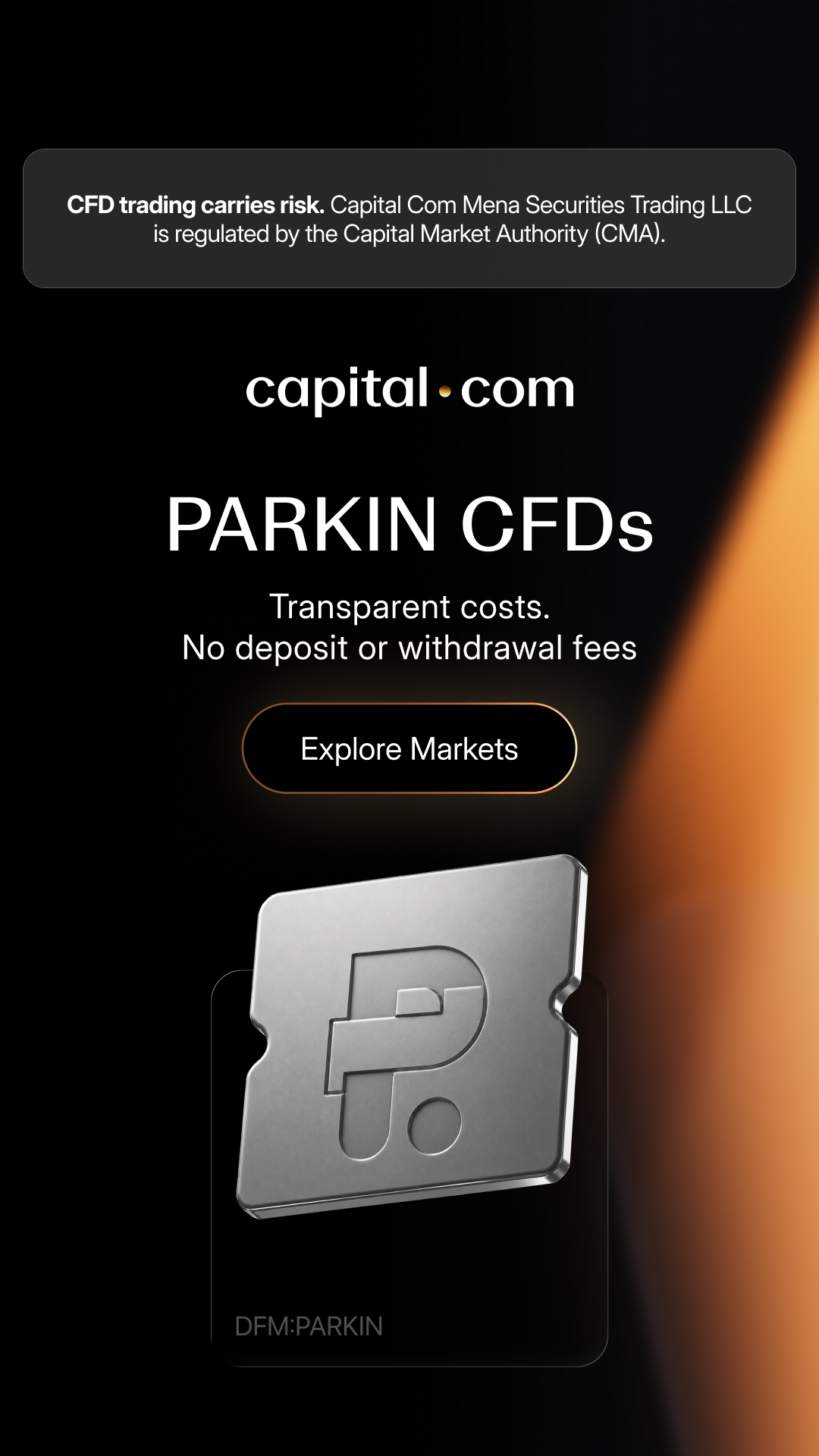 Capital.com International Facebook ad