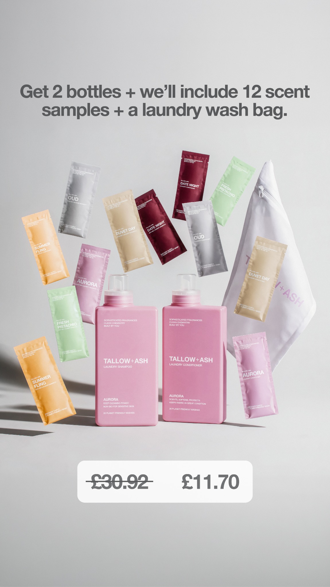 Tallow + Ash Facebook ad