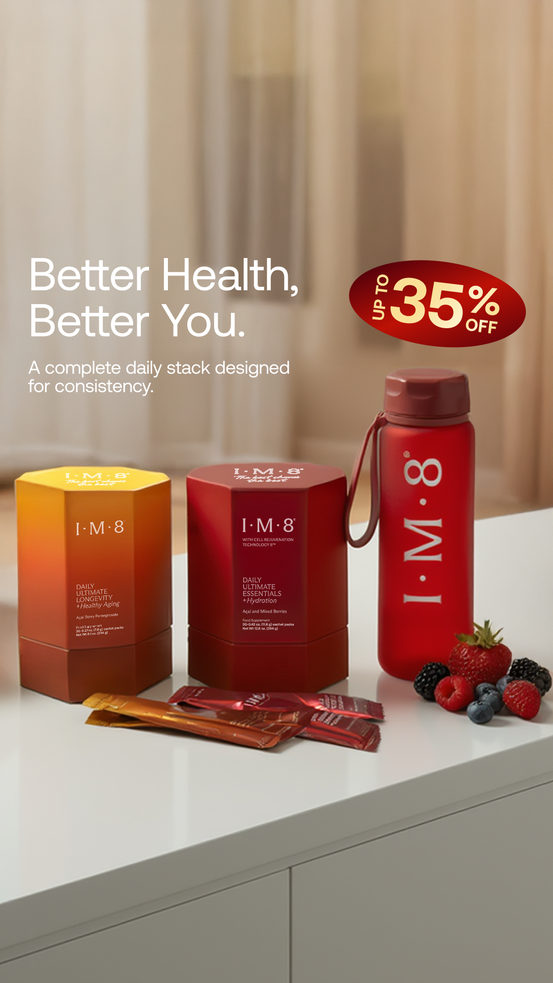 IM8 Health Facebook ad