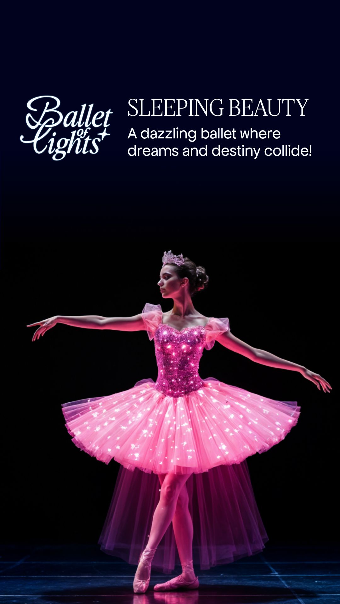 Ballet of Lights Facebook ad
