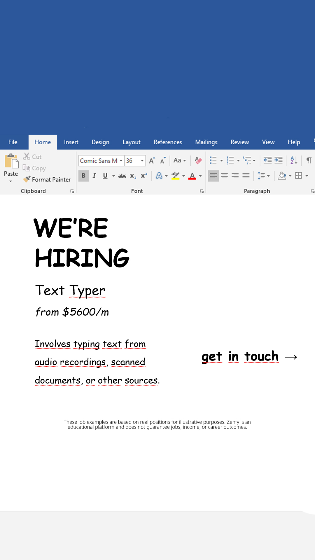 Emily Hart - Career Advisor Facebook ad: Apply now!