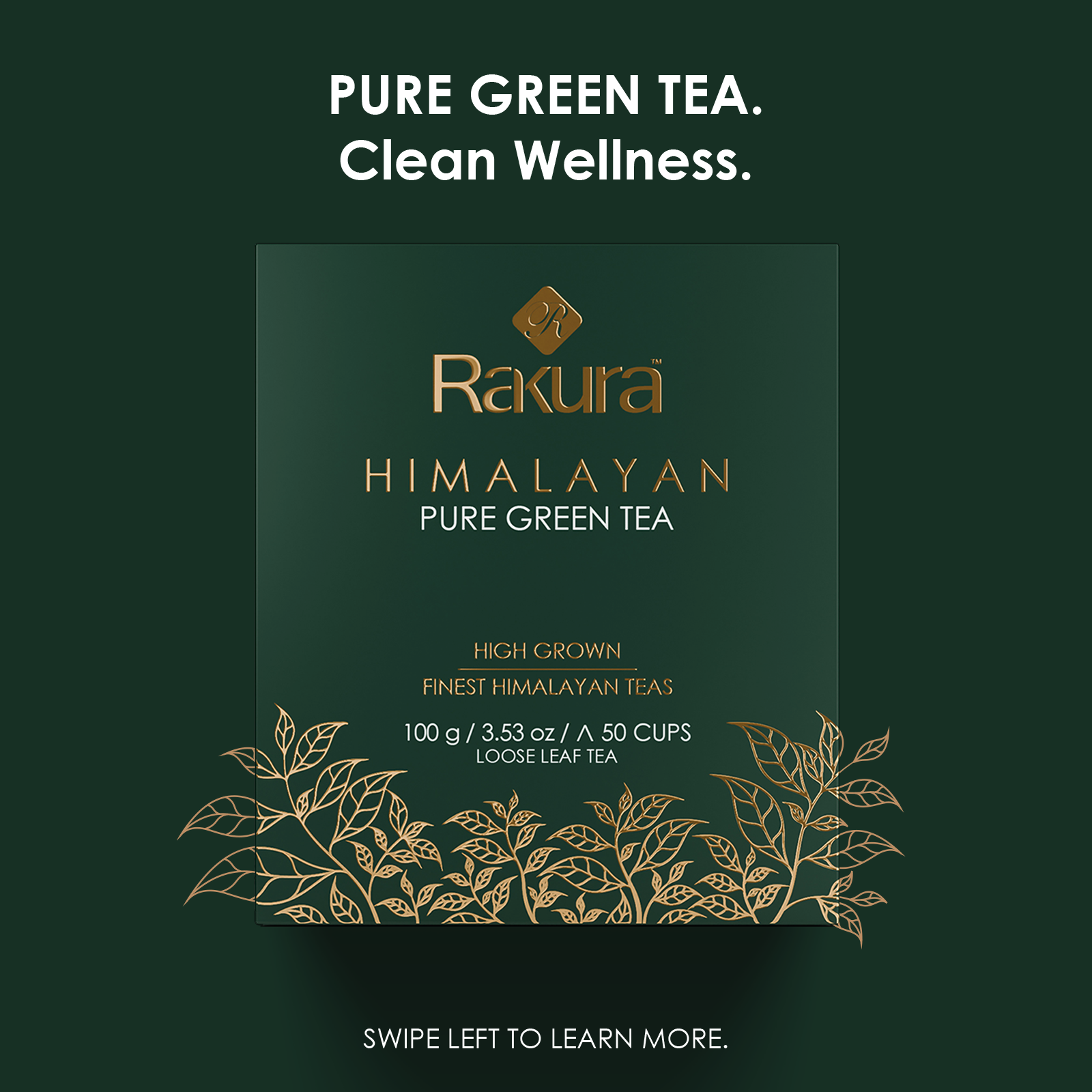 Rakura tea Facebook ad