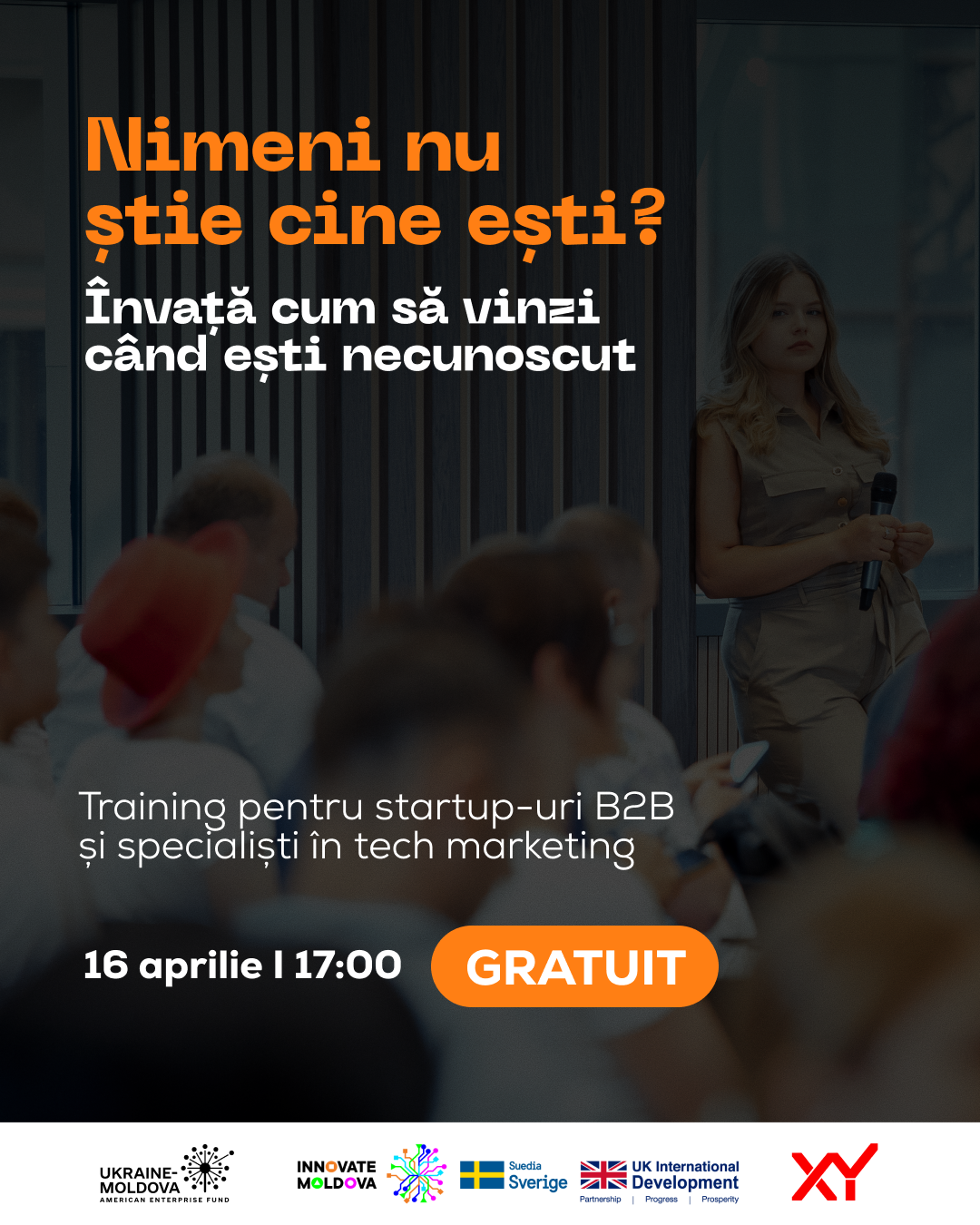 XY Partners Facebook ad: Participarea este gratuită. Completează formularul de…