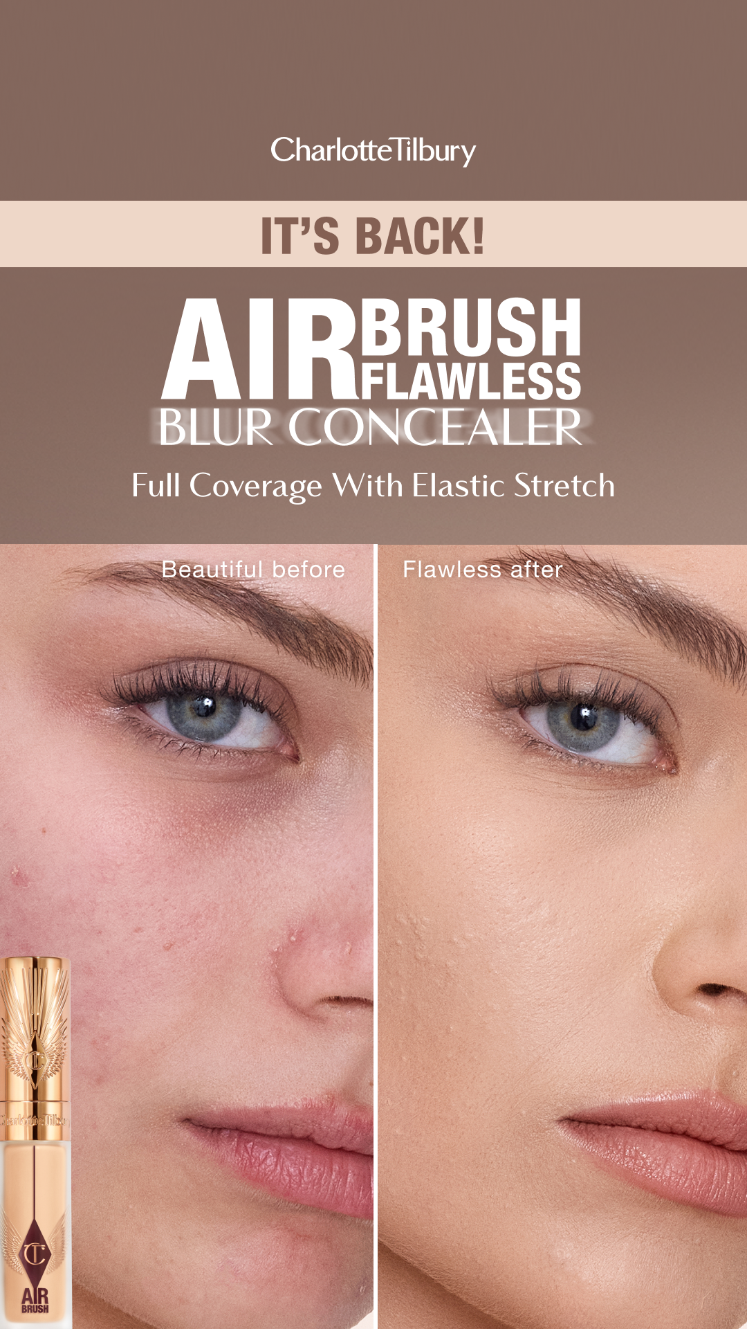Charlotte Tilbury Facebook ad