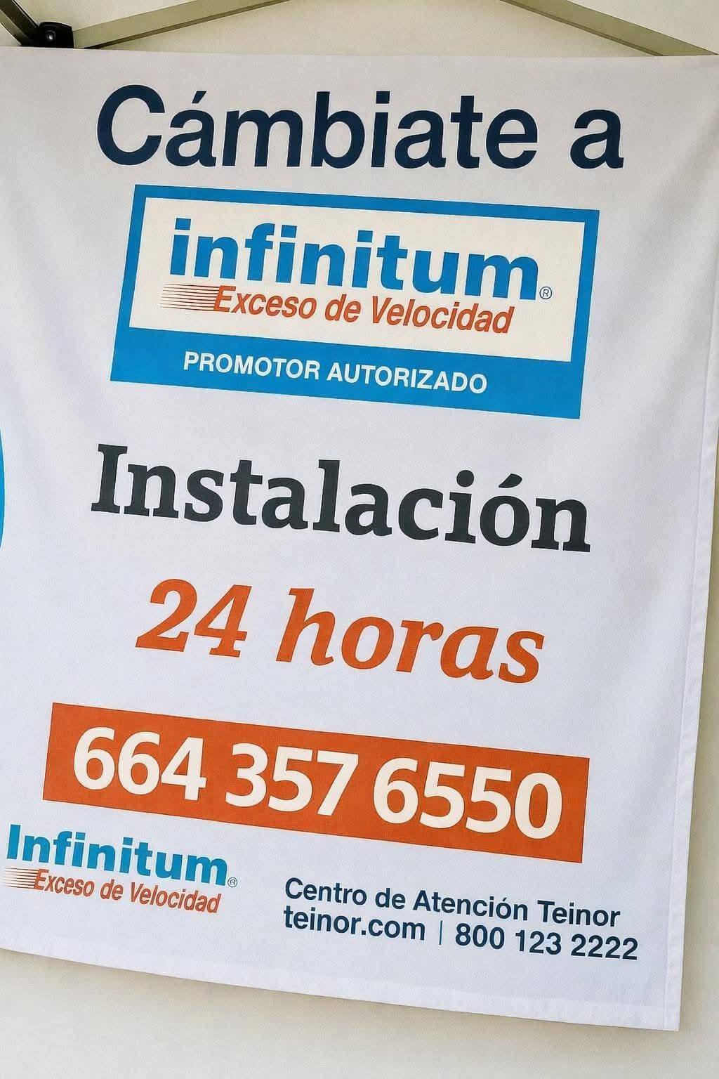 Fibra Optica Infinitum Facebook ad: Instalación sin costo al traer tu línea a…