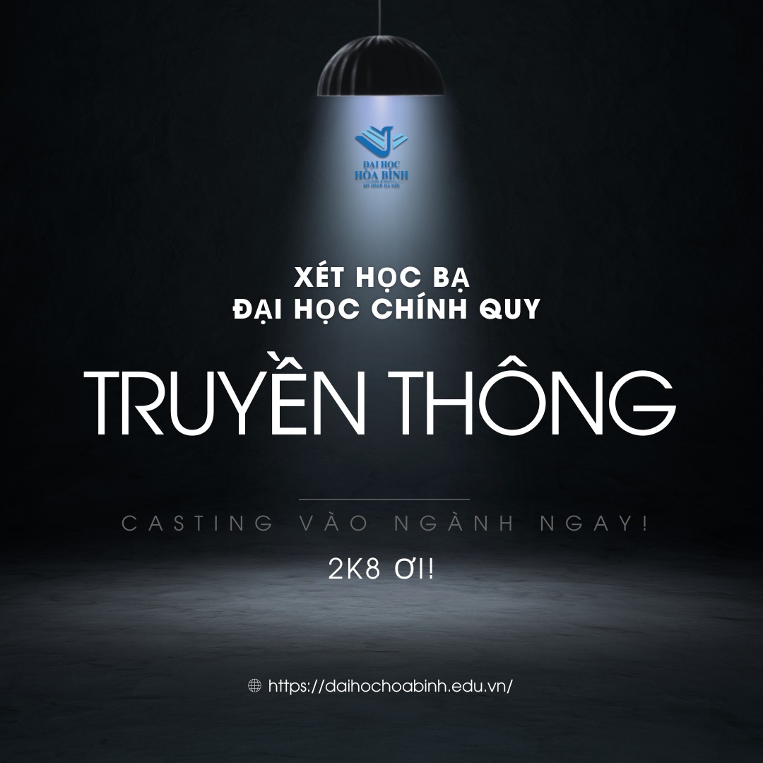 Tuyển Sinh Trường Đại Học Hoà Bình - Mỹ Đình, Hà Nội Facebook ad