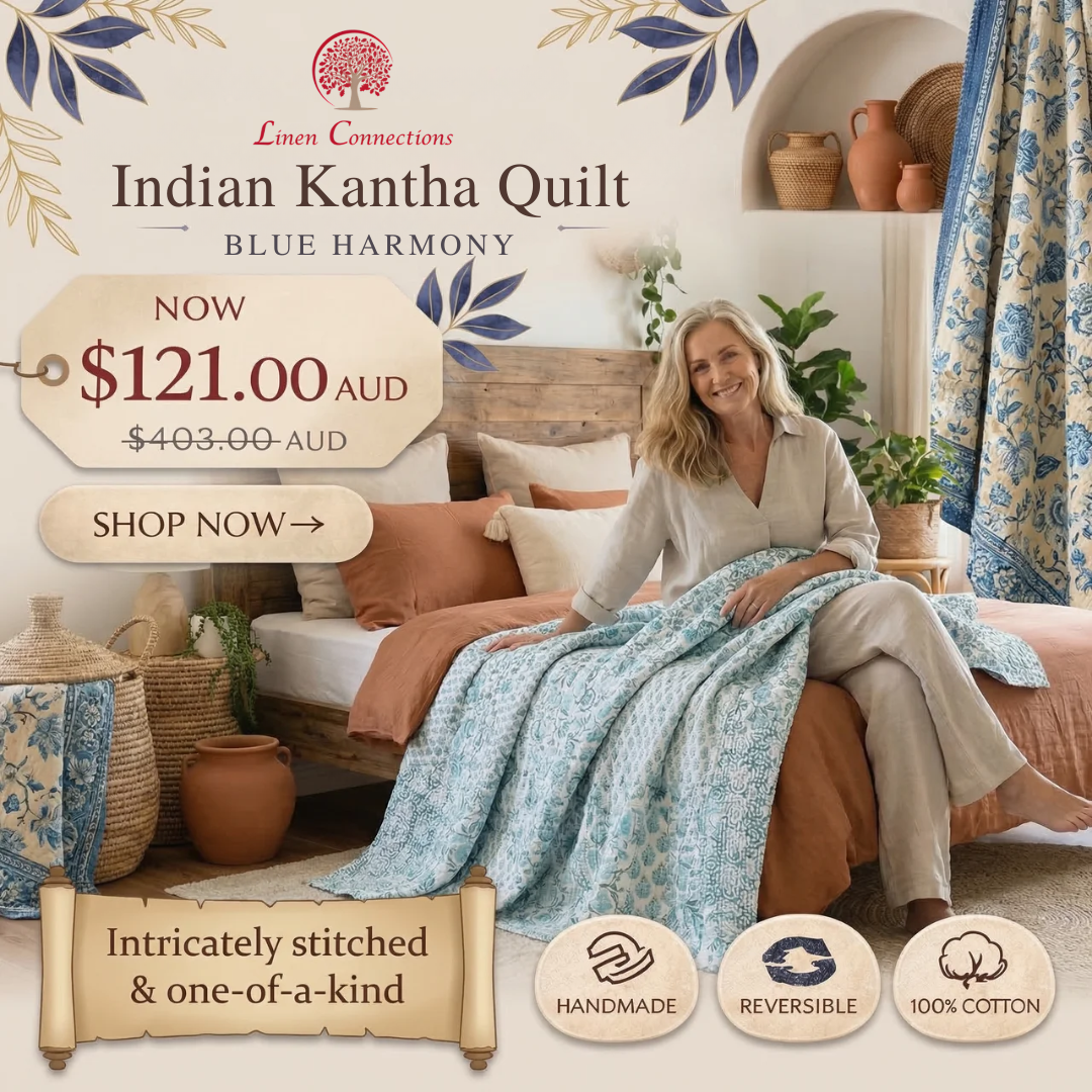 Linen Connections Facebook ad