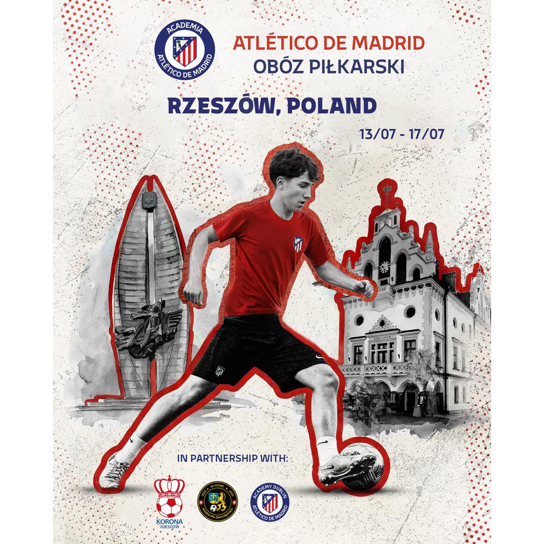 Obozy Pilkarskie Atletico de Madrid Polska Facebook ad: Rzeszow, Poland
