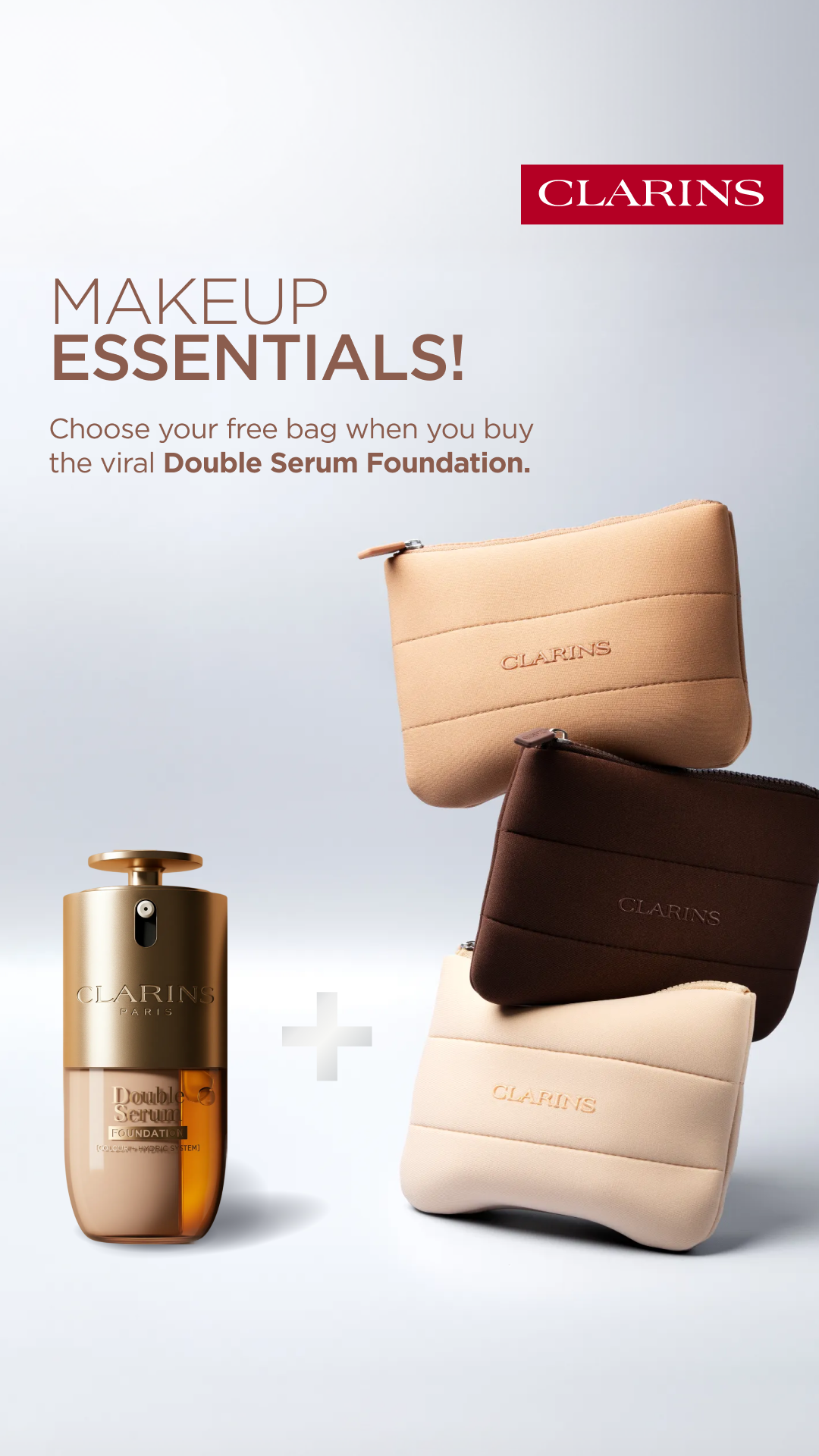 Clarins Facebook ad from May 12, 2026