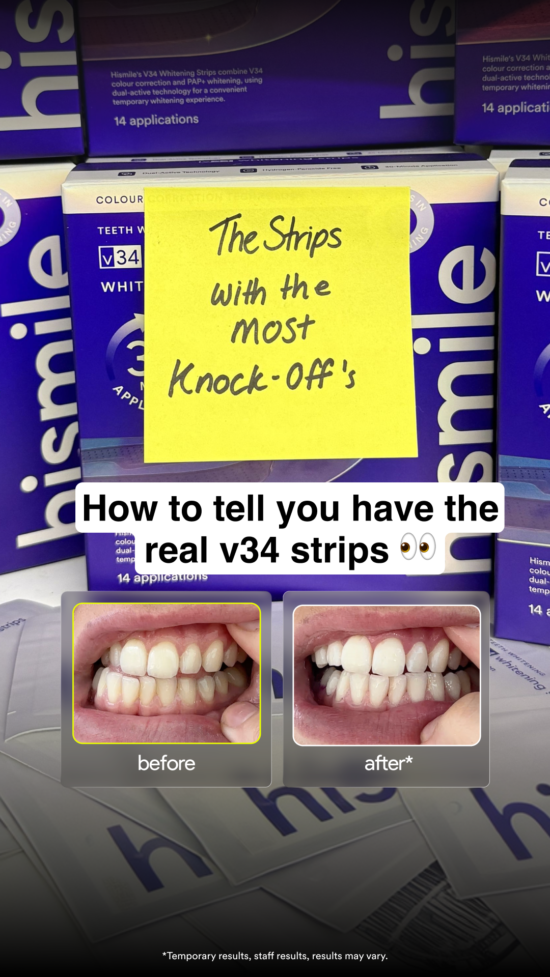 Hismile Facebook ad