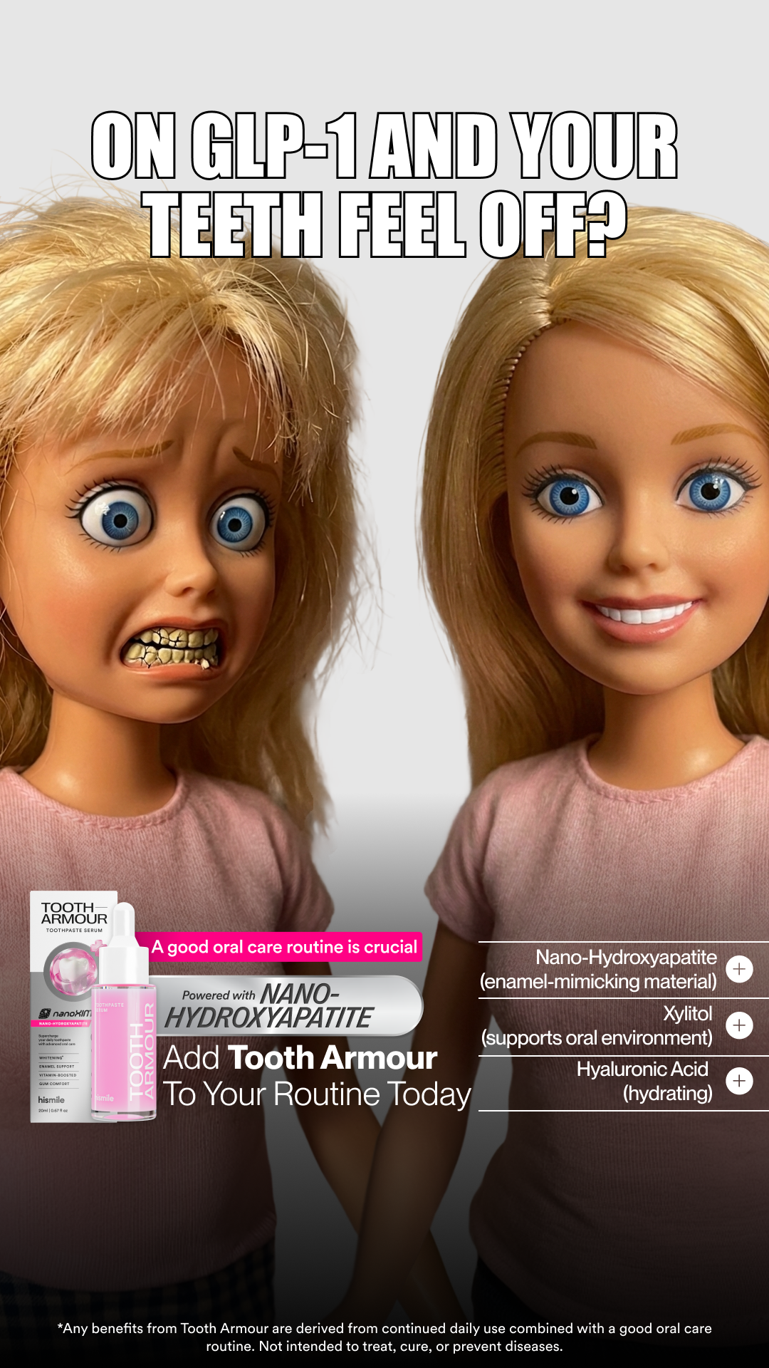 Hismile Facebook ad