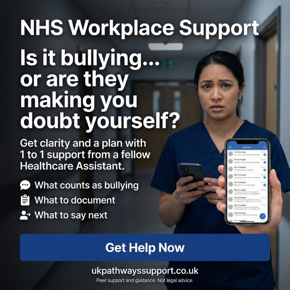 UK Pathways Support Facebook ad: Feeling Targeted at Work?