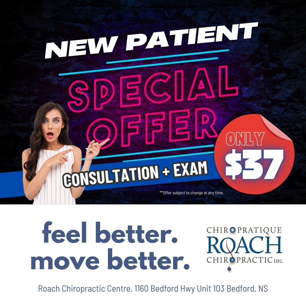 Roach Chiropractic Centre Facebook ad from Jan 20, 2026