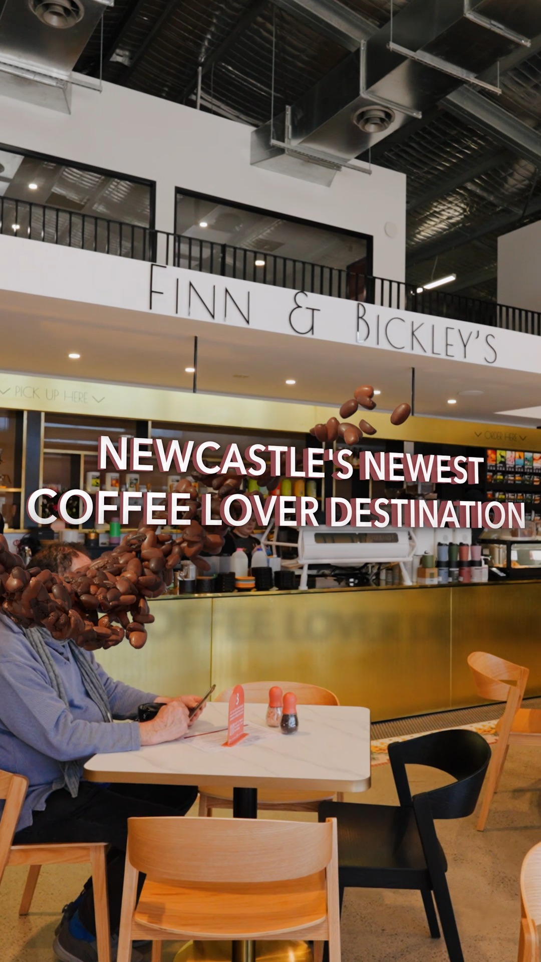 Finn and Bickleys Facebook ad: FINN & BICKLEY'S CAFE @ CREMA GARAGE