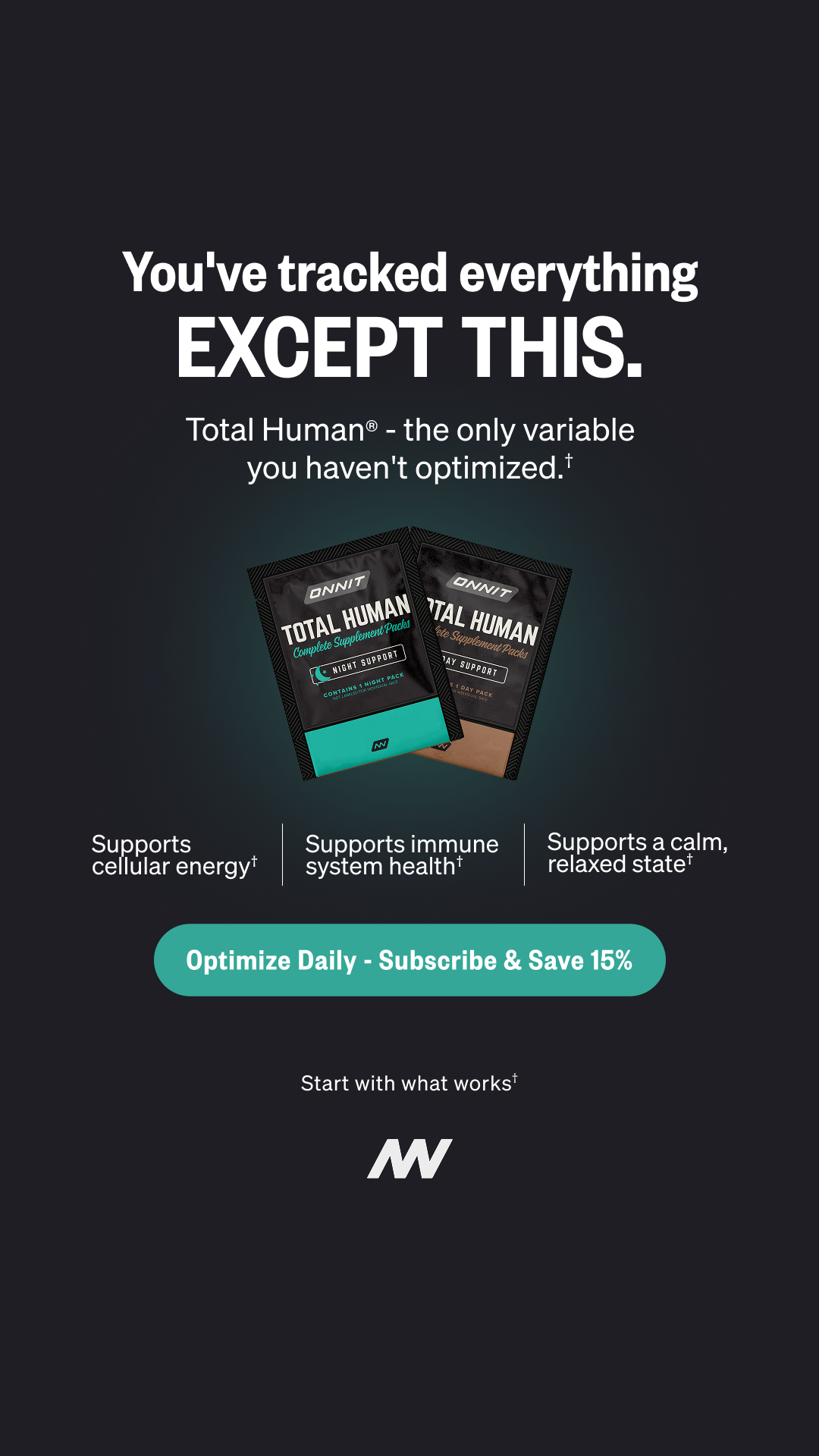 Onnit Facebook ad