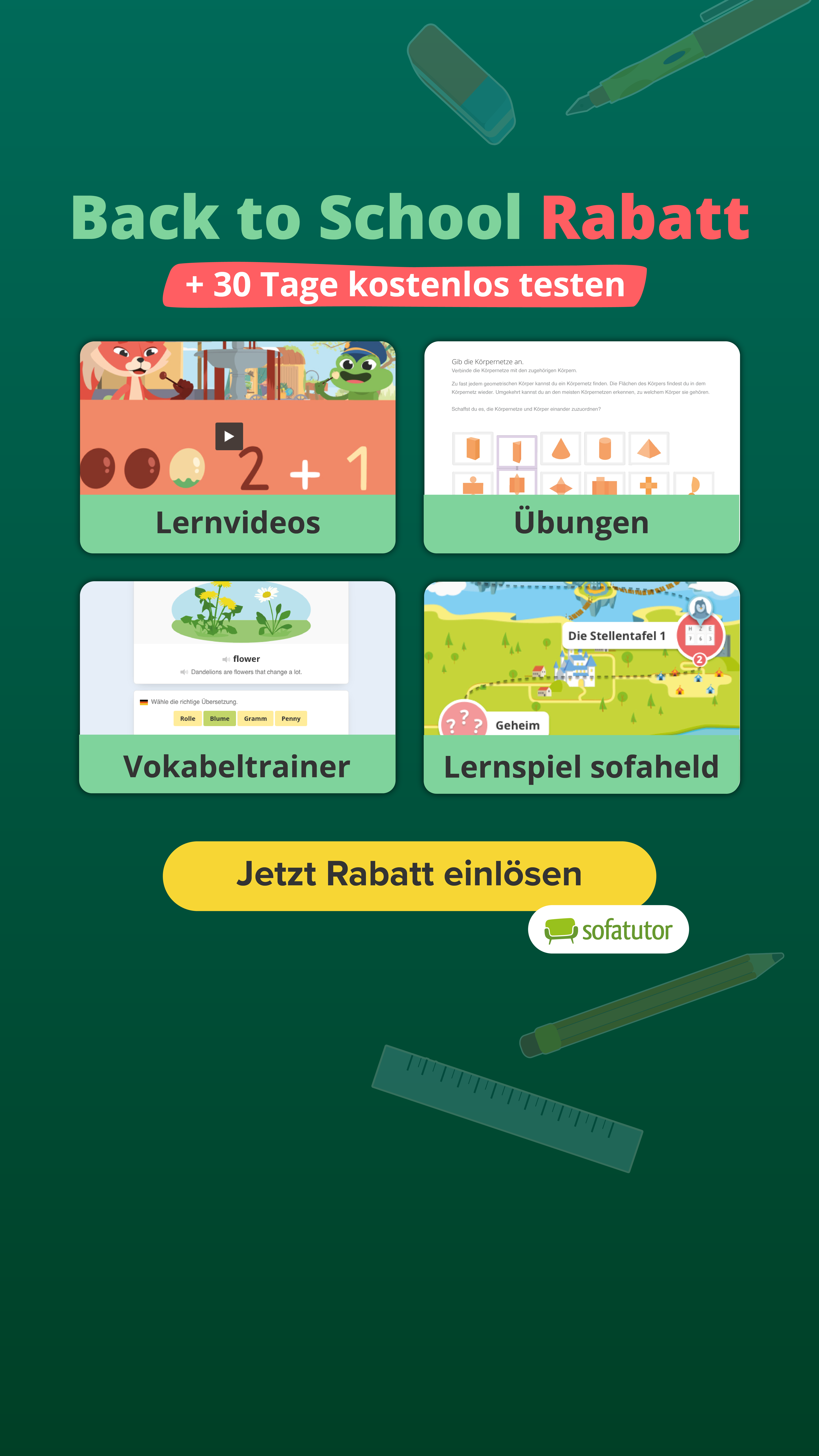 sofatutor Facebook ad